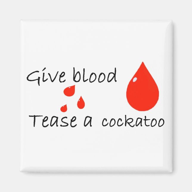 Tease a drink magnet (Framsidan)