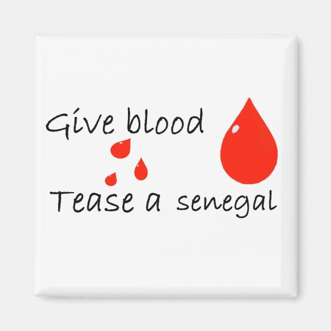 Tease a senegal magnet (Framsidan)