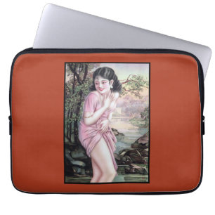 Tease in Stream Oasis by Shanghai China Girl Girl Laptop Fodral