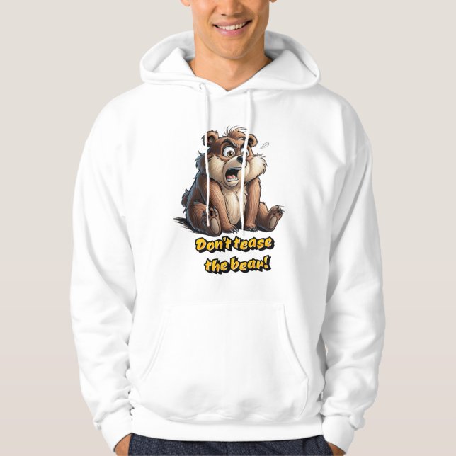 Tease Nalle - Charm och Humor Hoodie (Framsida)