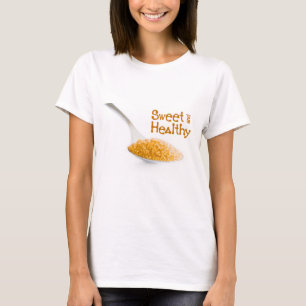 Teaspoon och brunt socker t shirt