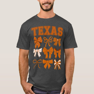 TeasX Kvinnoroddler Flickor Coquette Bow Y2K Stat T Shirt