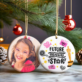 Teater Actor Photo jul Ornament