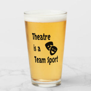 Teater är en lagsport, skådespelare, skådespelare, glaskopp