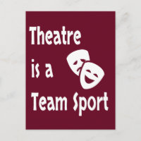 Teater är en lagsport, skådespelare, skådespelare,