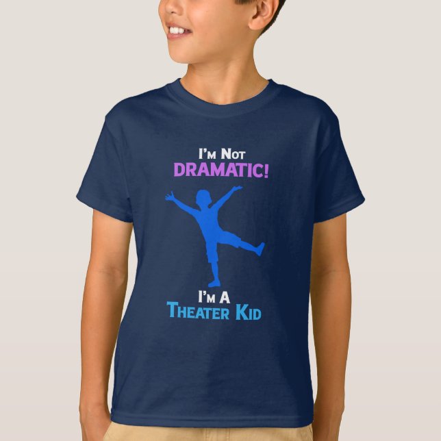 Teater är min andra sport T-Shirt (Framsida)