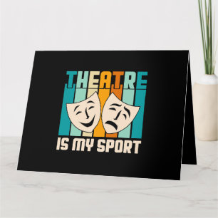 Teater är min musikteaterteater för sport Thespi Kort