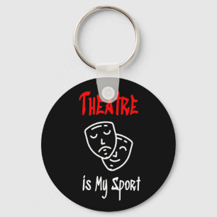 Teater är min sport nyckelring