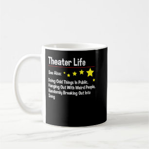 Teater Life - Actor Actress Theater Acting Drama Kaffemugg