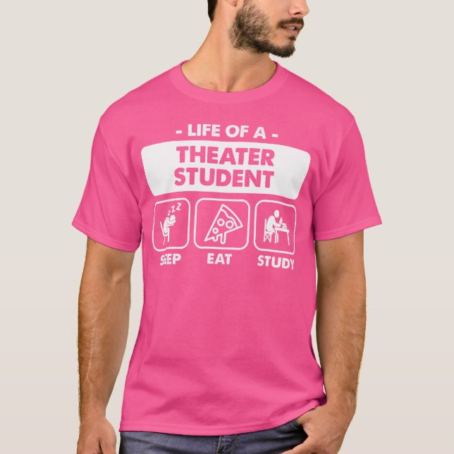 Teater Majors Student T Shirt (Framsida)