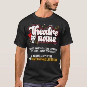 Teater Nana Definition Teater Nana Teater Skådespe T Shirt