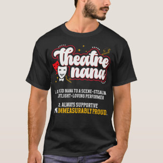 Teater Nana Definition Teater Nana Teater Skådespe T Shirt
