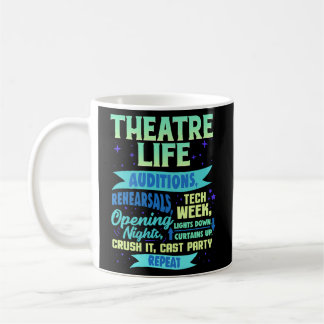 Teater Nerd Actor Musical Theater Thespian Kaffemugg