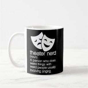 Teater Noun Fläkt Musical Opera Stage Actor Actor Kaffemugg
