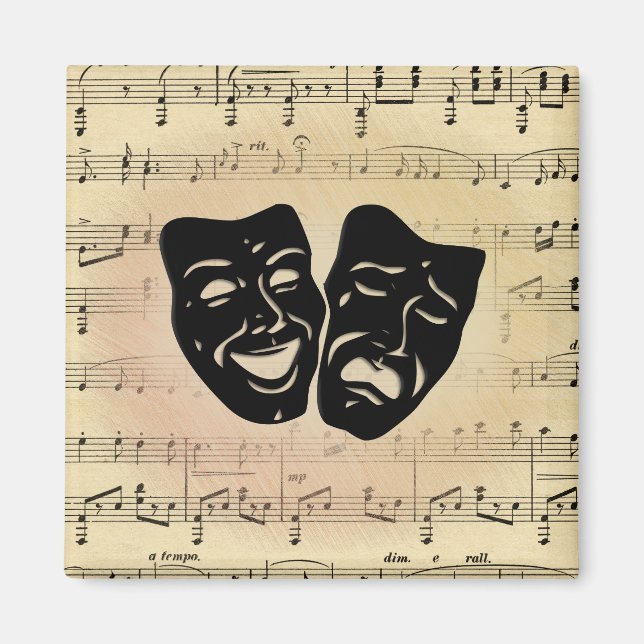 Teater och musik magnet (Framsidan)