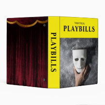 Teater Playbills Mini Ringpärm