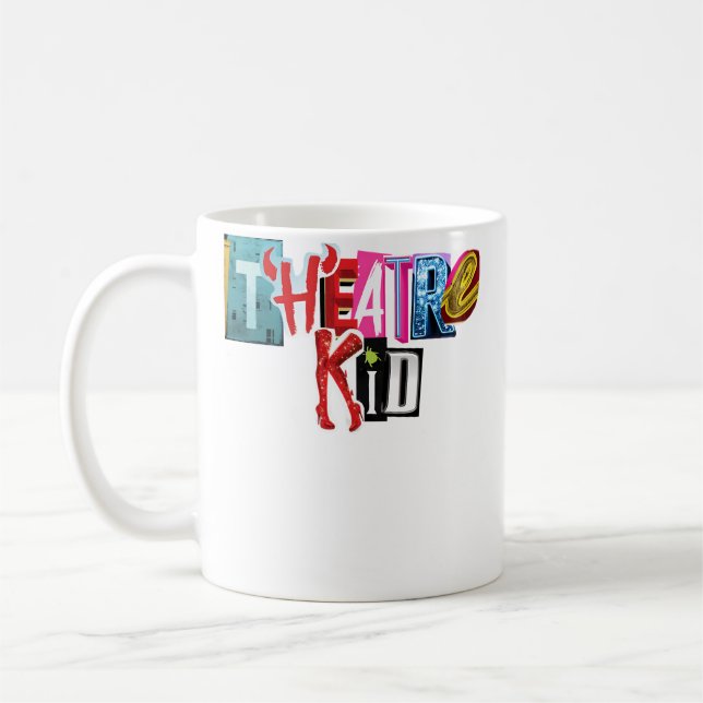 Teaterbarn Collage Kaffemugg (Vänster)