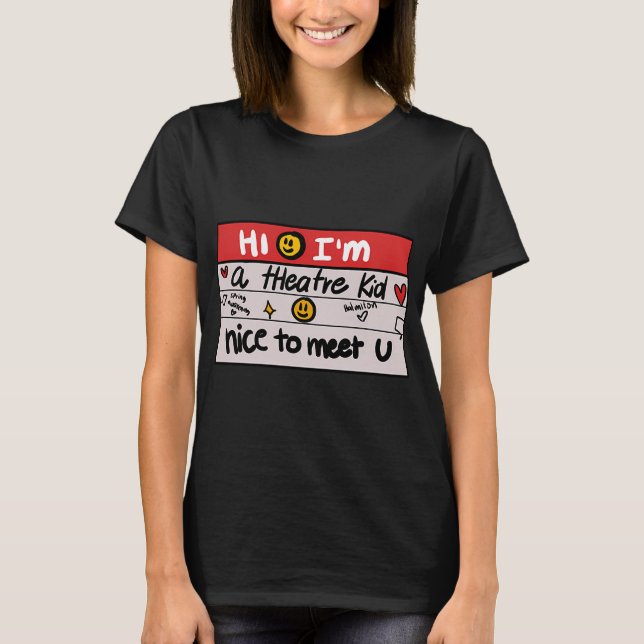 Teaterbarn T Shirt (Framsida)