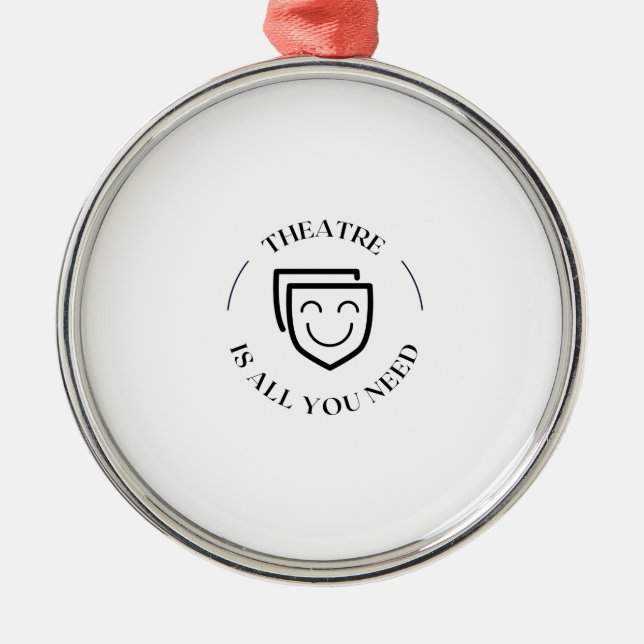 Teaterbehov Julgransprydnad Metall (Framsidan)