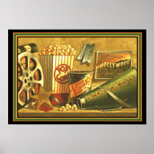 Teaterdekoraffisch 13 x 19 poster