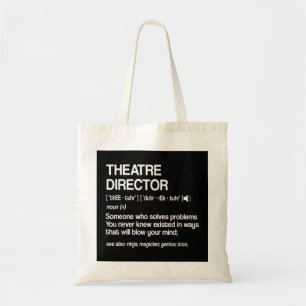 Teaterdirektör Definition Broadway Musical Theat Tygkasse