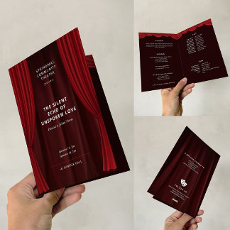 Teatergemenskap Prestationsskole Spelprogram Inbjudan