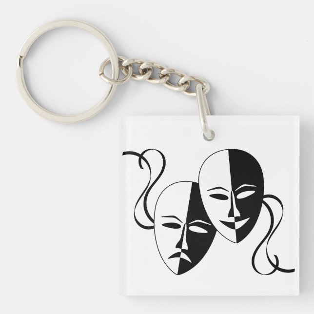 Teatermasker Konst  (Framsidan)