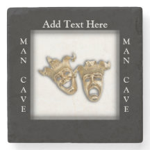 Teatermasker Man Cave Personlig