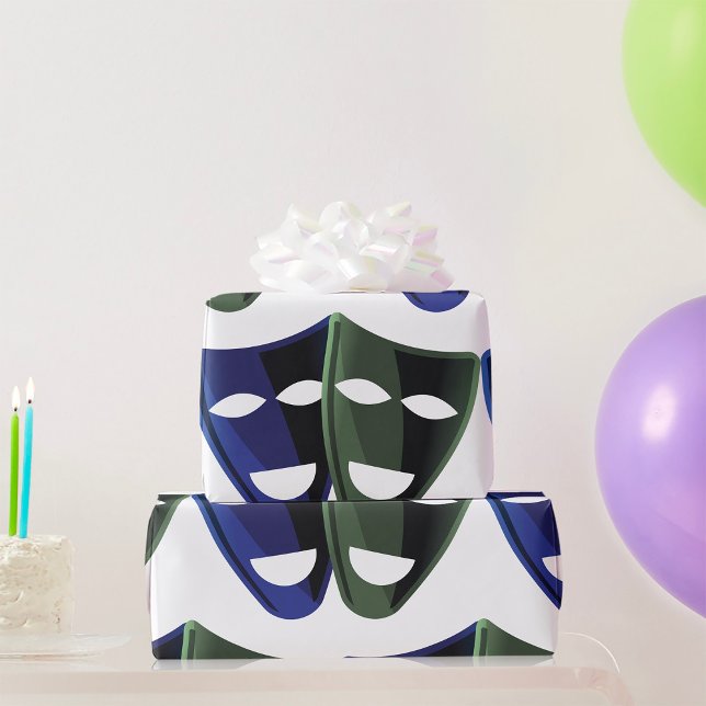 Teatermasker Presentpapper (Skapare uppladdad)