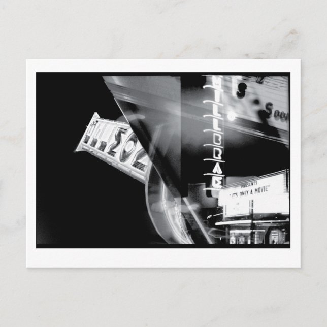 Teatern: 1900-talets föråldrade vykort (Framsida)