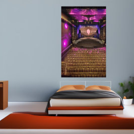 Teatern | AI Art Poster