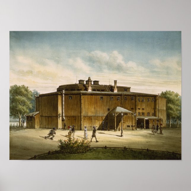 Teatern i Dresden Poster (Framsidan)