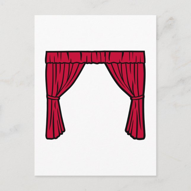 Teaterridå Vykort (Framsida)