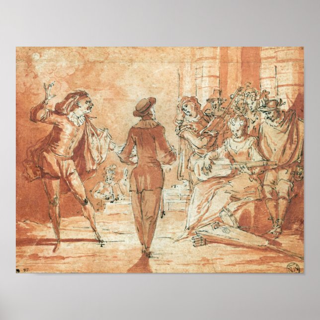 Teaterscenen Poster (Framsidan)