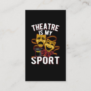 Teaterskådespelare i Kärlek Drama Visitkort