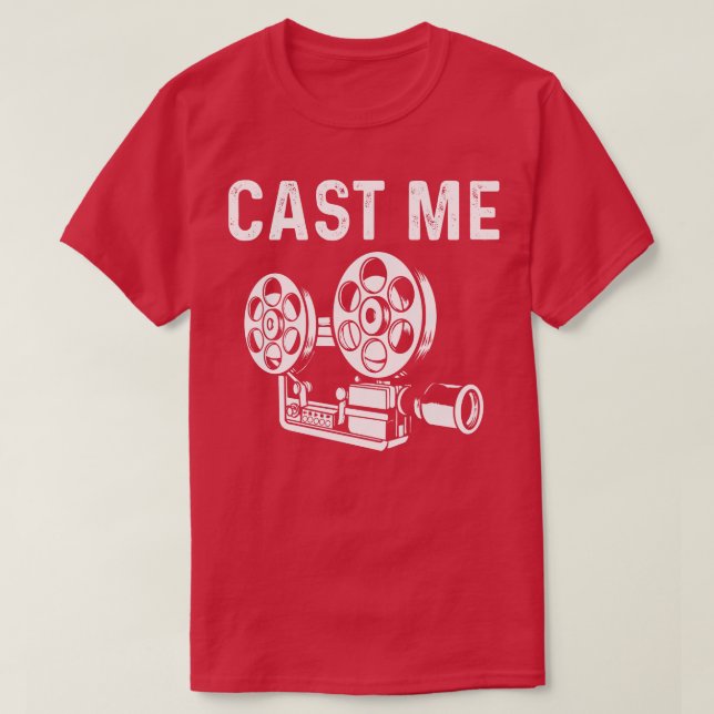 Teaterskådespelerska 1 t shirt (Design framsida)