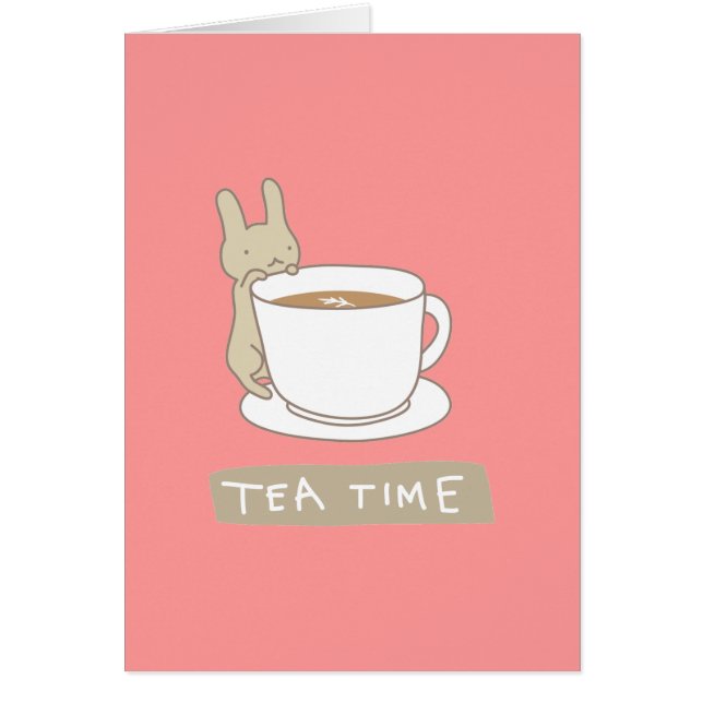 Teatid Hälsningskort (Framsidan)