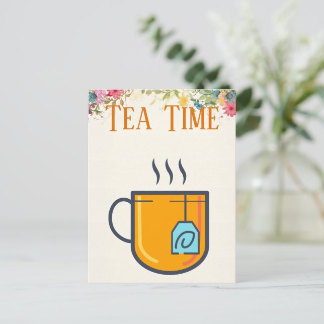 Teatids vykort (Stående Fram)