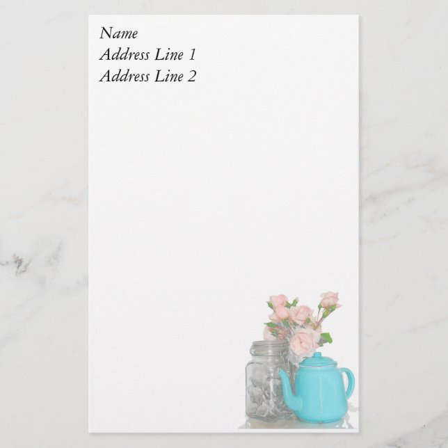 TeaTime brevpapper (Framsida)