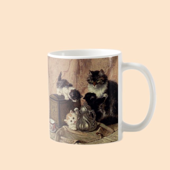 Teatime_for_Kittens Kaffemugg (Skapare uppladdad)