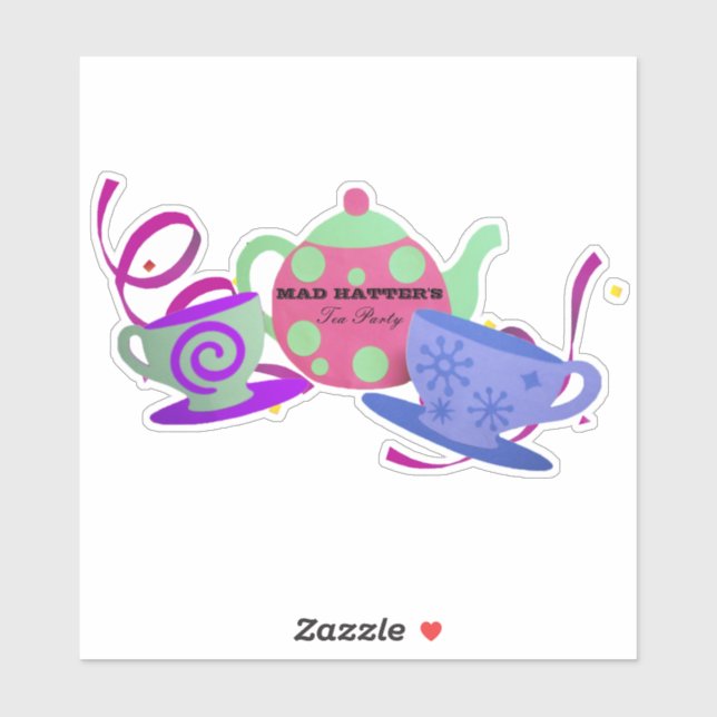 Teatime Klistermärken (Ark)