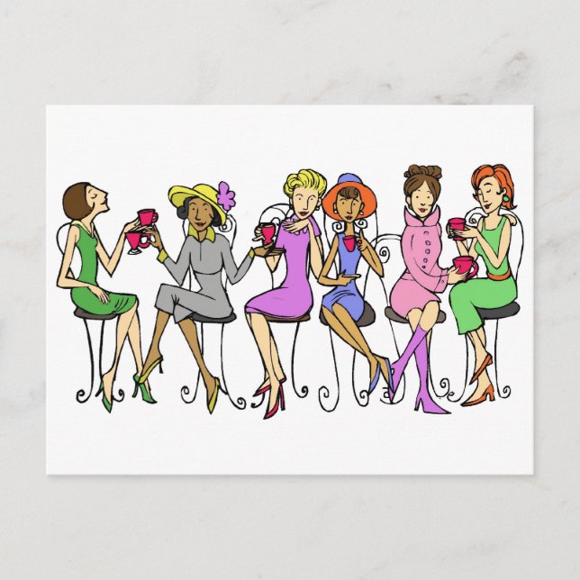 Teatime Vykort (Framsida)