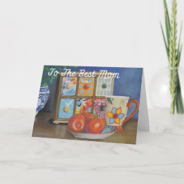 Teatlåda för Mors dag-kort Kort