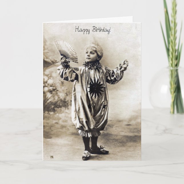 Teatrik från ditt största födelsedagskort i Fläkt Kort (Framsida)