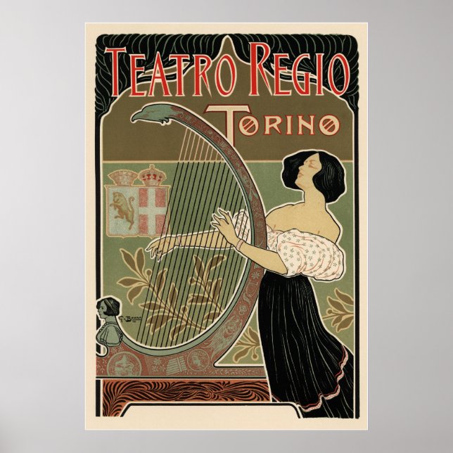 Teatro Regio Torino Poster (Framsidan)