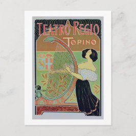 Teatro Regio Torino (Royal teater) Vykort