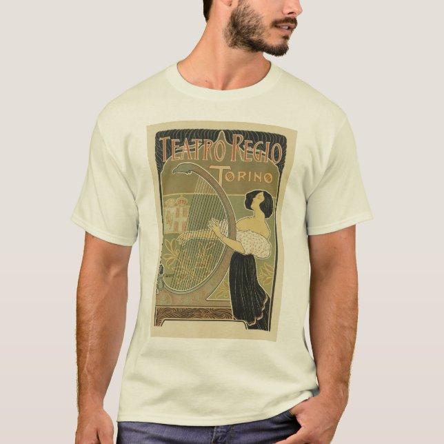 Teatro Regio Torino T Shirt (Framsida)