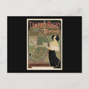 Teatro Regio Torino Vykort