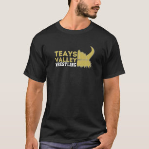 Teays Valley Wrestling Fläkt Bära Viking School  T Shirt