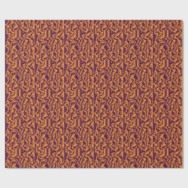 Tebeb-vågor Presentpapper (Platt)